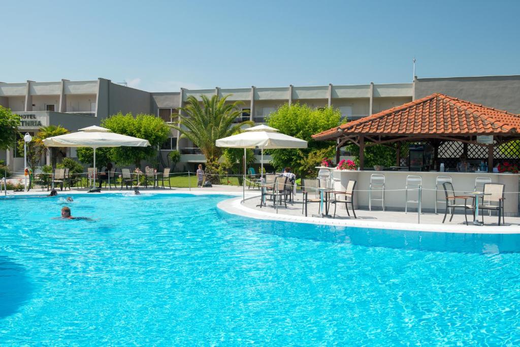 Bazén v ubytování Hotel Aethria nebo v jeho okolí