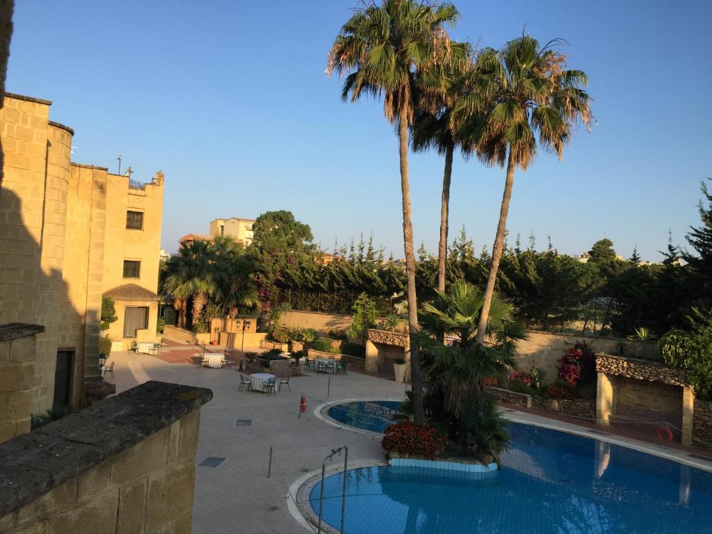 Bazén v ubytování Grand Hotel Mosè nebo v jeho okolí