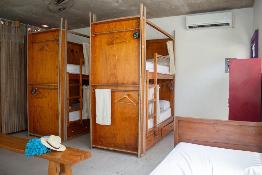 Letto o letti in una camera di Casa Daikiri