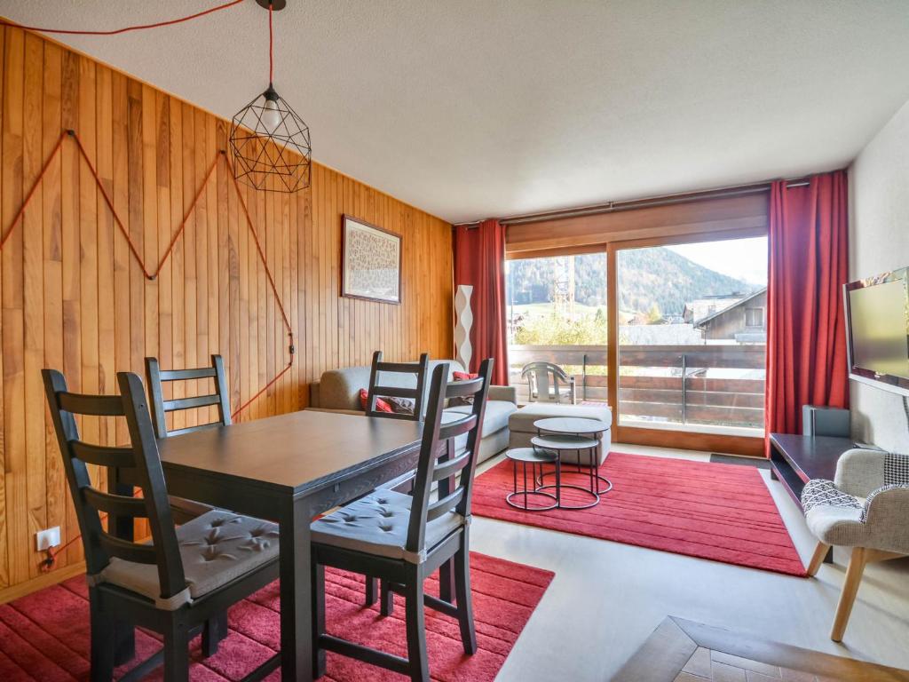 Posedenie v ubytovaní Studio cosy au centre de Morzine - balcon sud, proche remontées mécaniques - 4 pers - FR-1-684-43