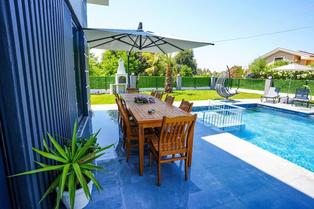 Bazén v ubytování Dalyan Villa Alba nebo v jeho okolí