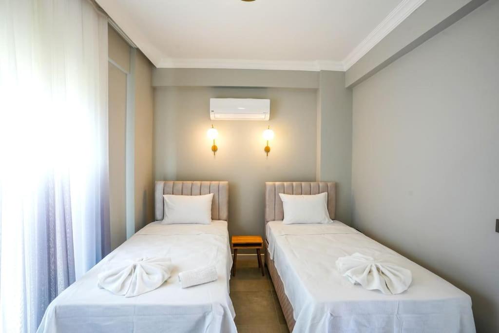 Postel nebo postele na pokoji v ubytování Dalyan Villa Alba