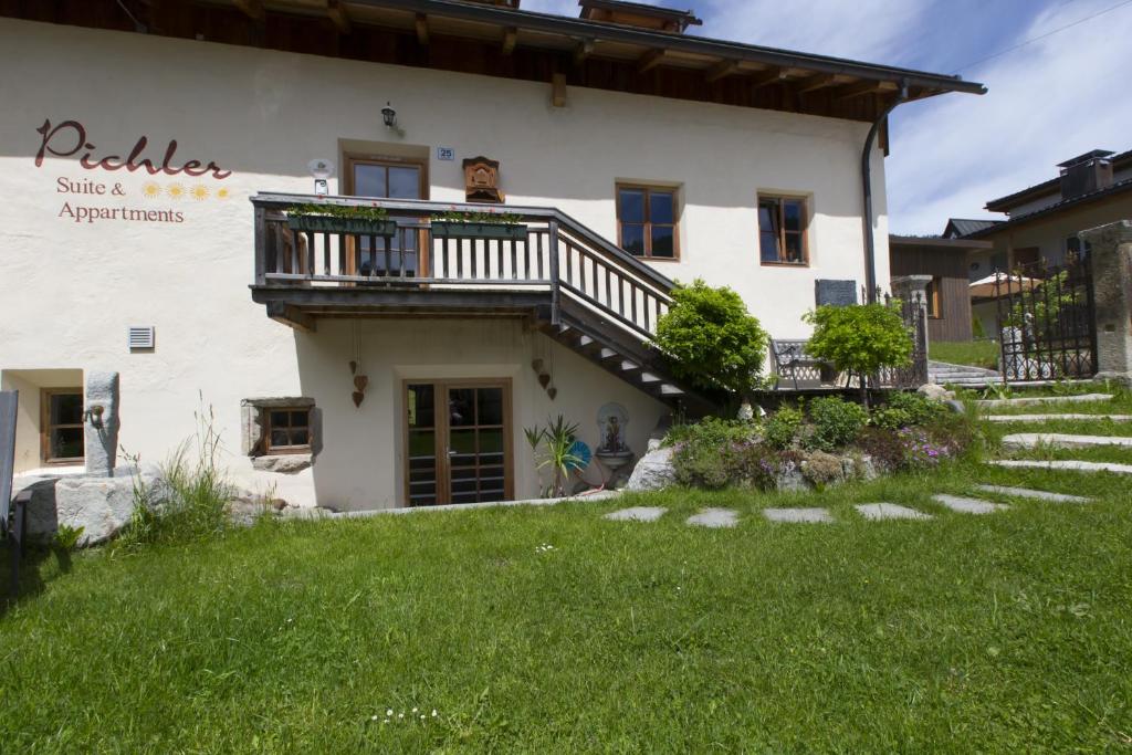 Zahrada ubytování Appartement Pichler