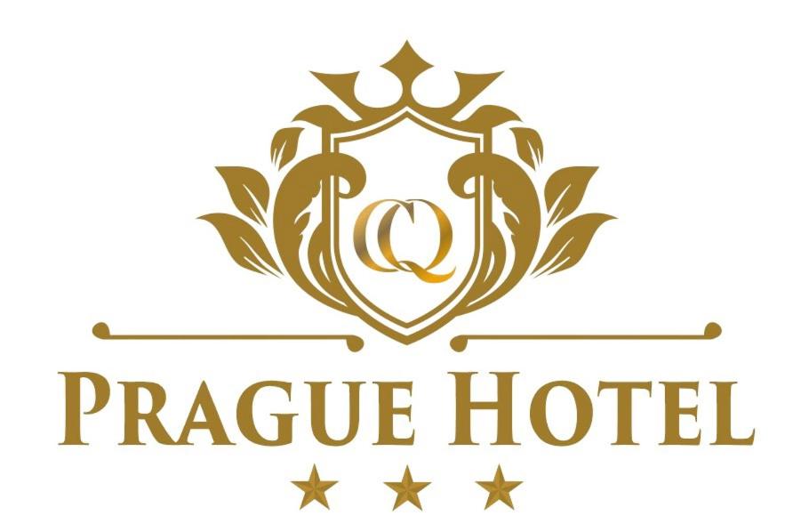 a luxury hotel logo with a shield and stars at Prague Nha Trang in Nha Trang