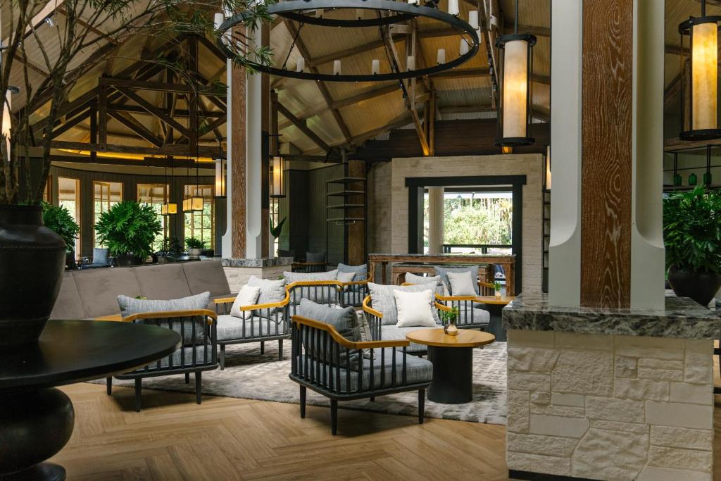 Posezení v ubytování Novus Giri Resort & Spa
