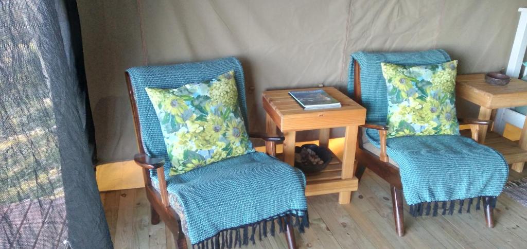 Posezení v ubytování Trees&Seas - Getaway Glamping