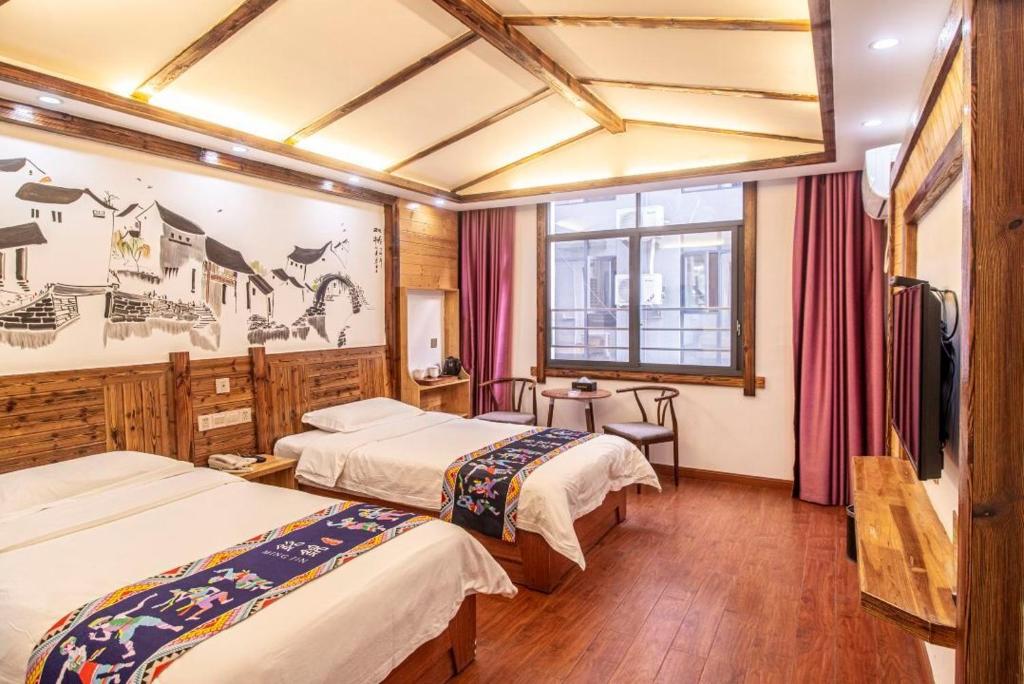 Postel nebo postele na pokoji v ubytování Mountain View Guesthouse