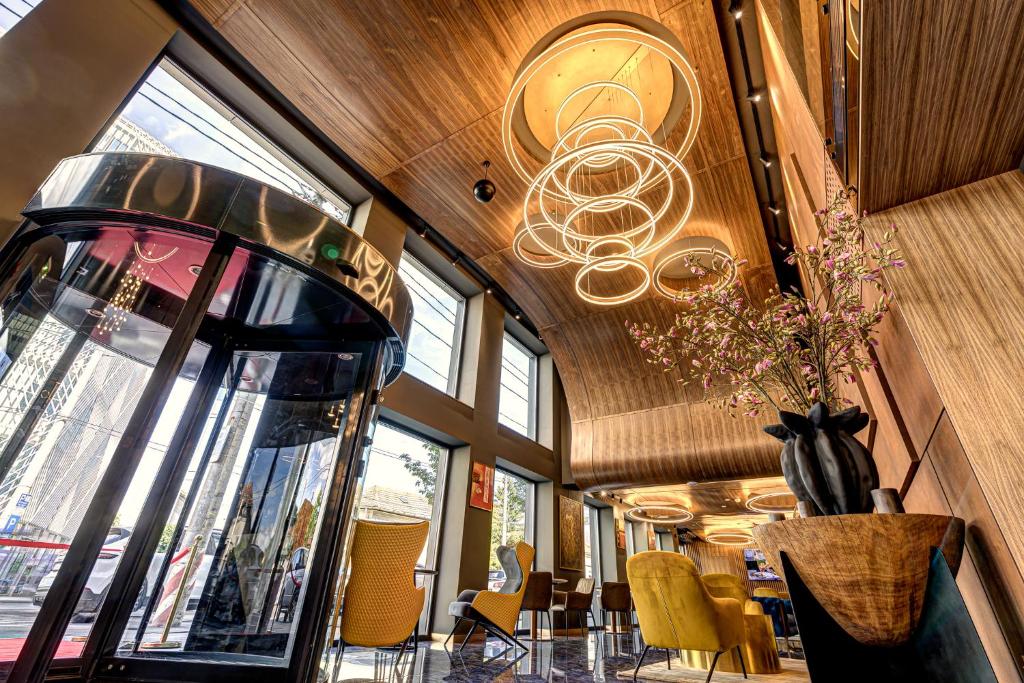 Posezení v ubytování Hotel Vibre