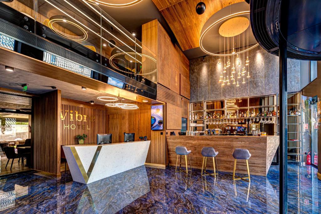 Restaurace v ubytování Hotel Vibre