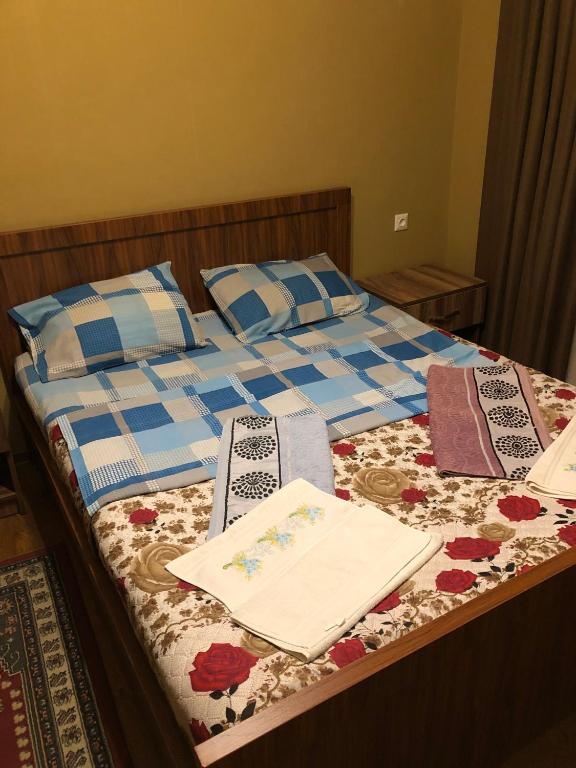 Voodi või voodid majutusasutuse Hotel Nikea Paradiso toas