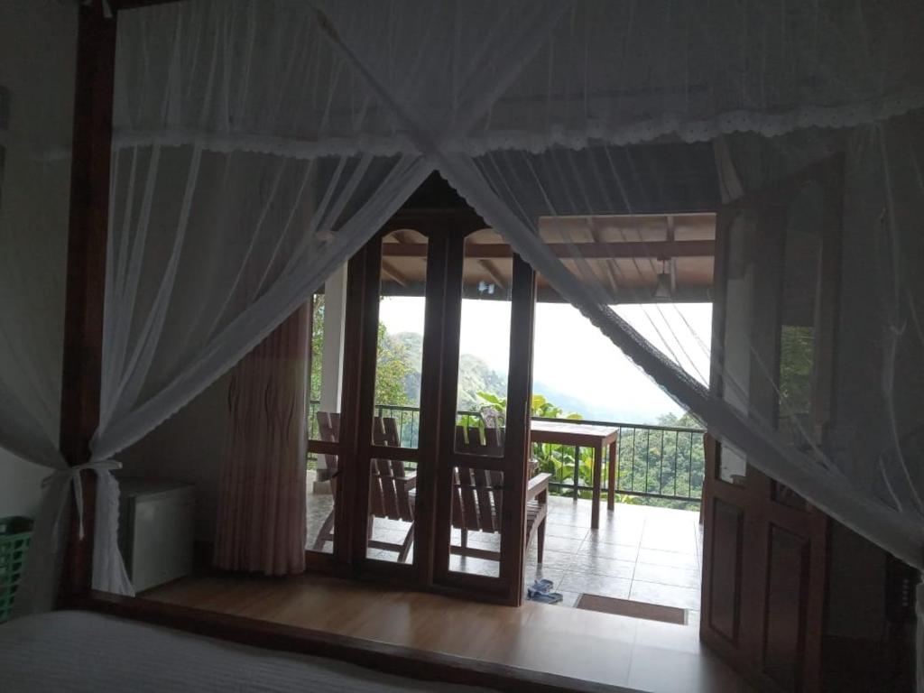 Balkón nebo terasa v ubytování Divine View Homestay