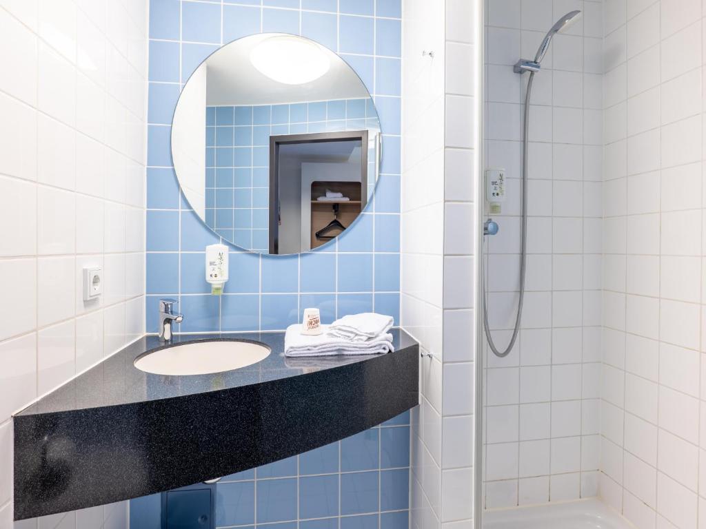 Koupelna v ubytování B&B Hotel Heilbronn