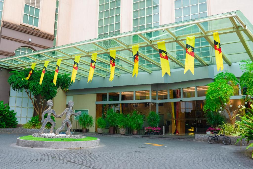 Budova, kde se hotel nachází