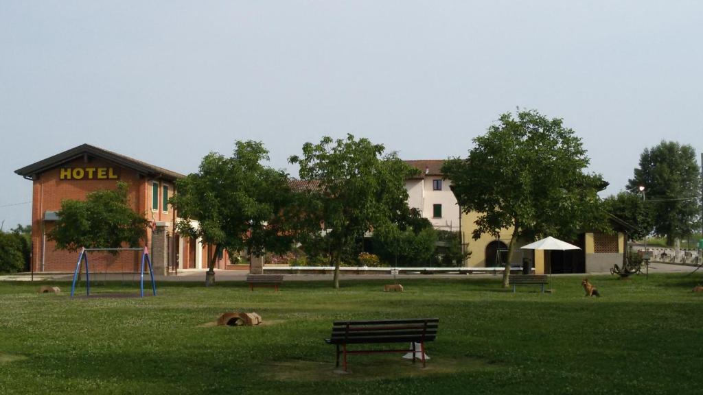 Zahrada ubytování Albergo del Po