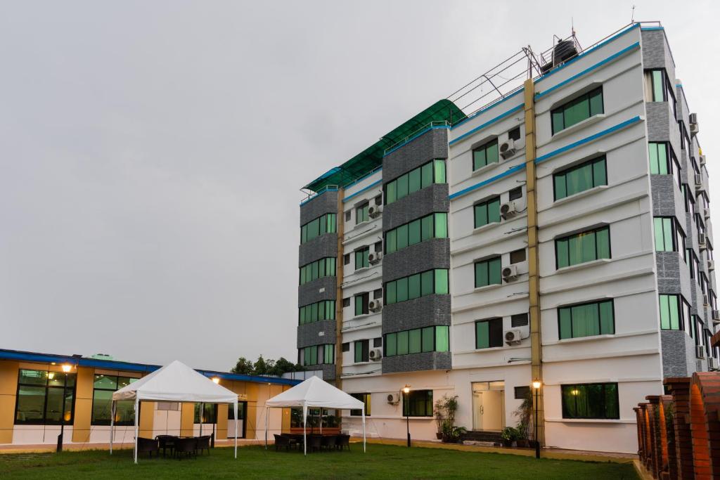 Budova, kde se hotel nachází