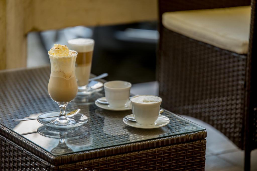 Nápoje v ubytování Aphrodite Hotel