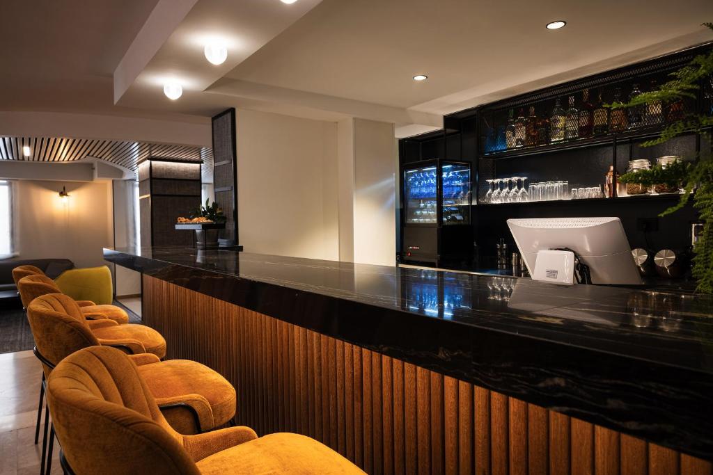 Lounge nebo bar v ubytování Caesar Premier Jerusalem Hotel