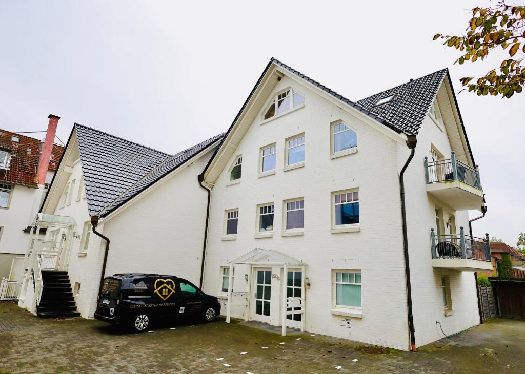 Budova, kde se apartmán nachází