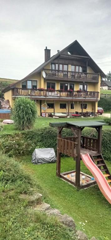 Zahrada ubytování Penzion Iva