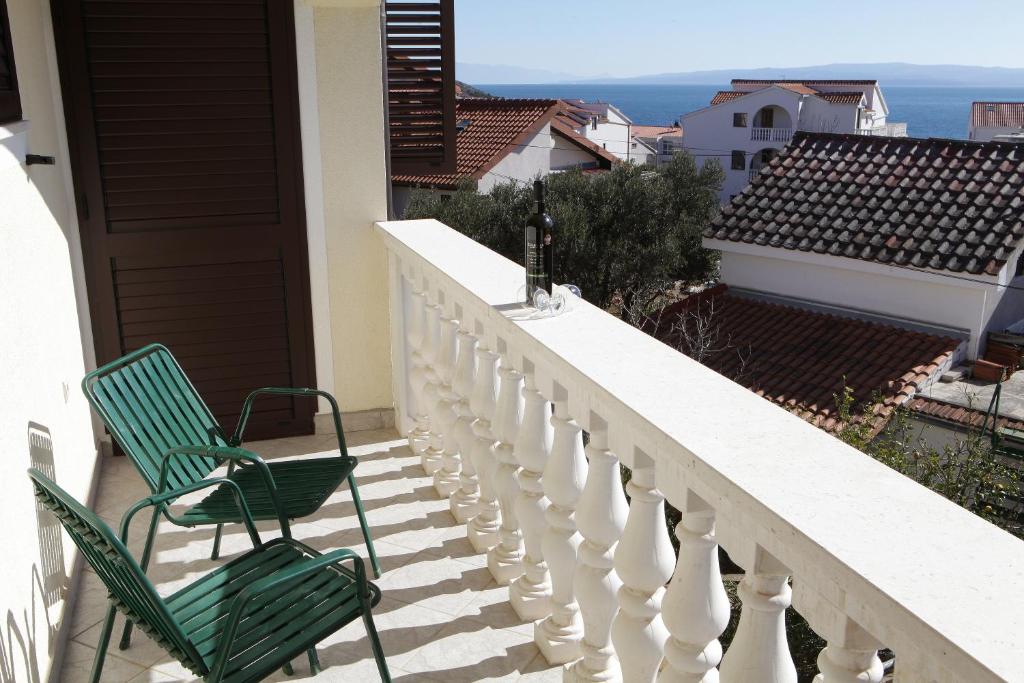 Balkón alebo terasa v ubytovaní Apartments Villa Macola