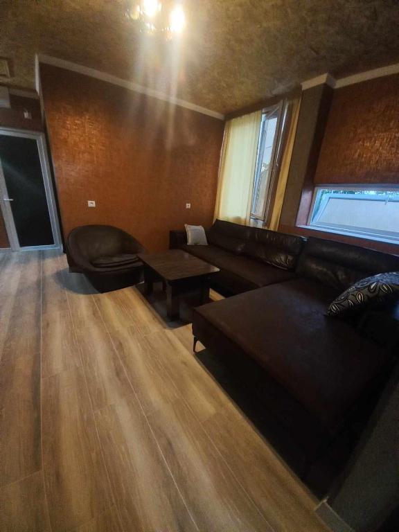 Posezení v ubytování Pasa house