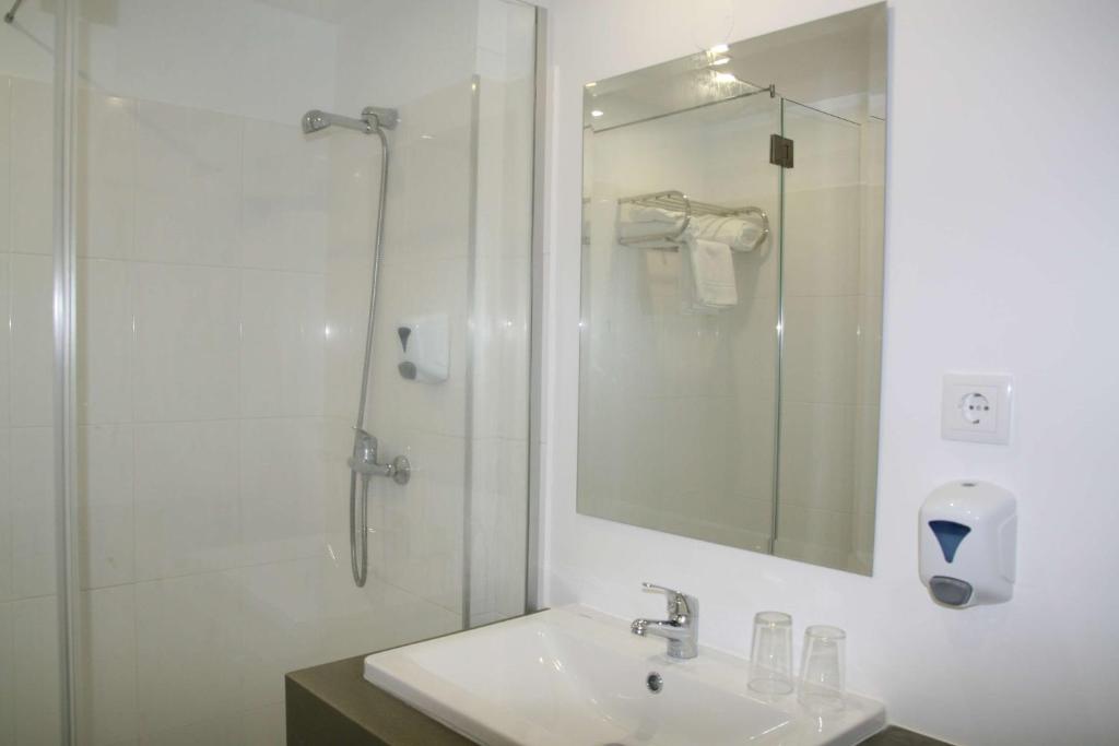 Koupelna v ubytování Florasol Residence Hotel - Dorisol hotels