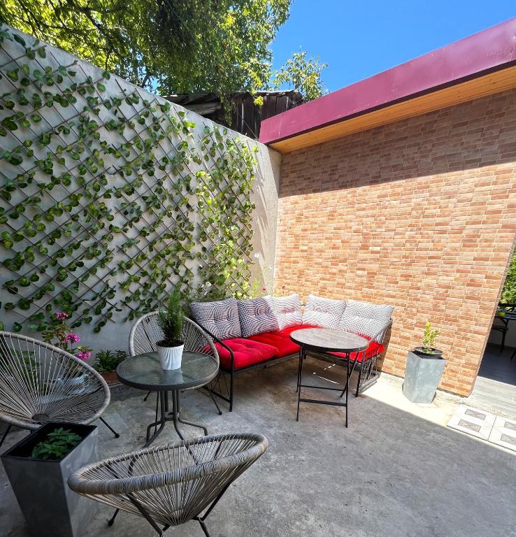 Patio nebo venkovní prostory v ubytování Cottage in Racha Mero