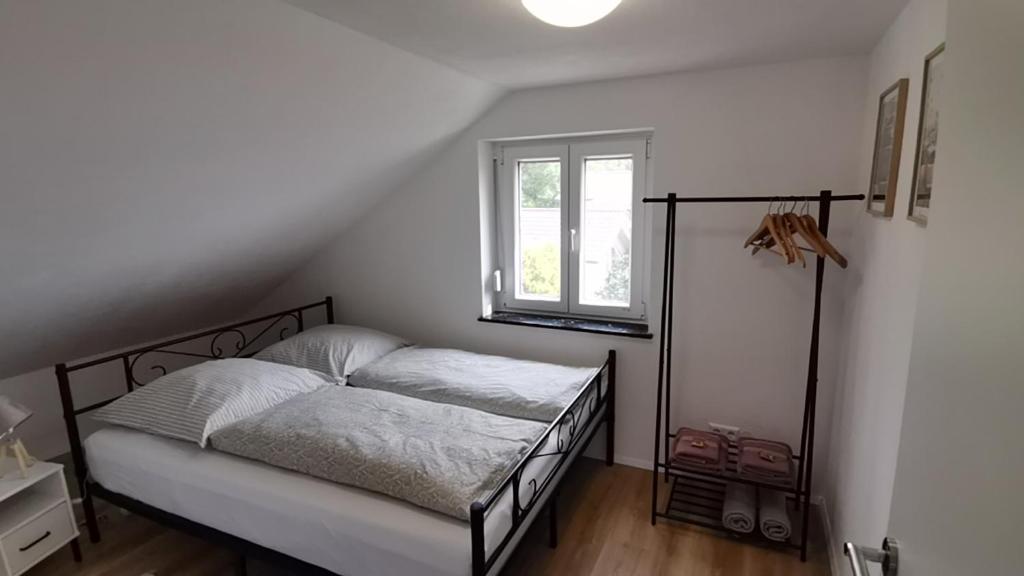 Postel nebo postele na pokoji v ubytování Ferienwohnung Rein
