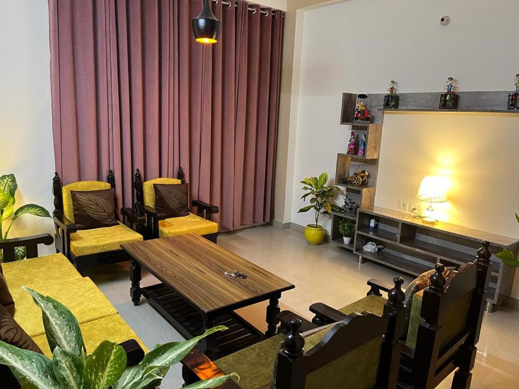 Posezení v ubytování Yb home