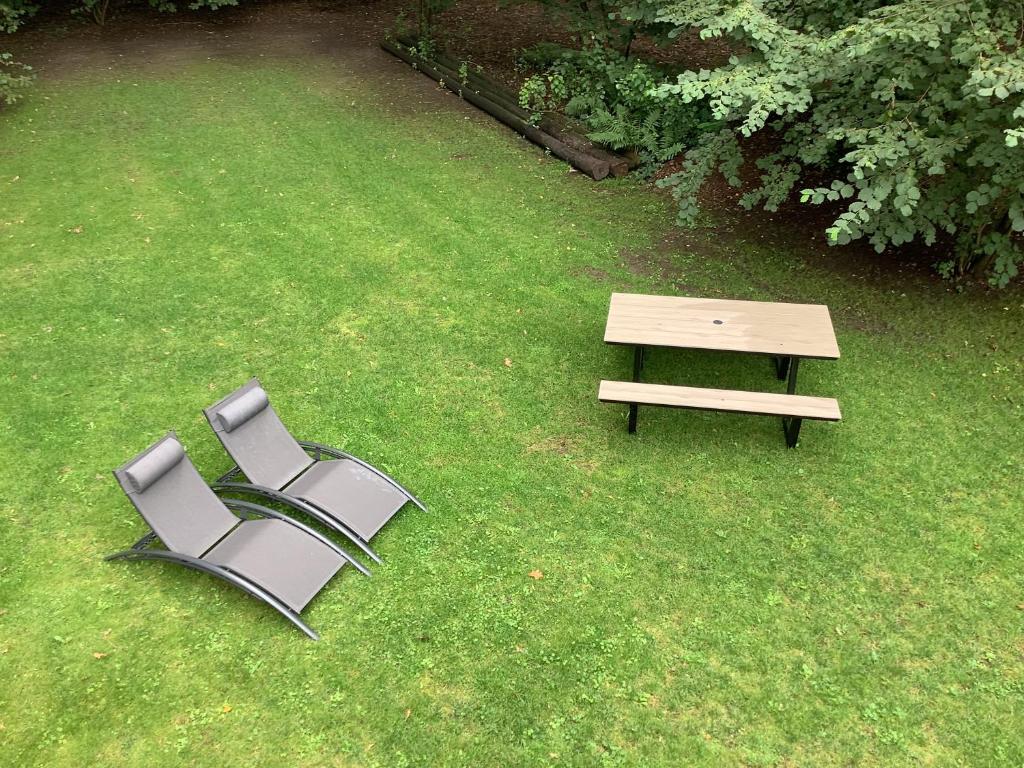 Zahrada ubytování Vakantiewoningeikenhof