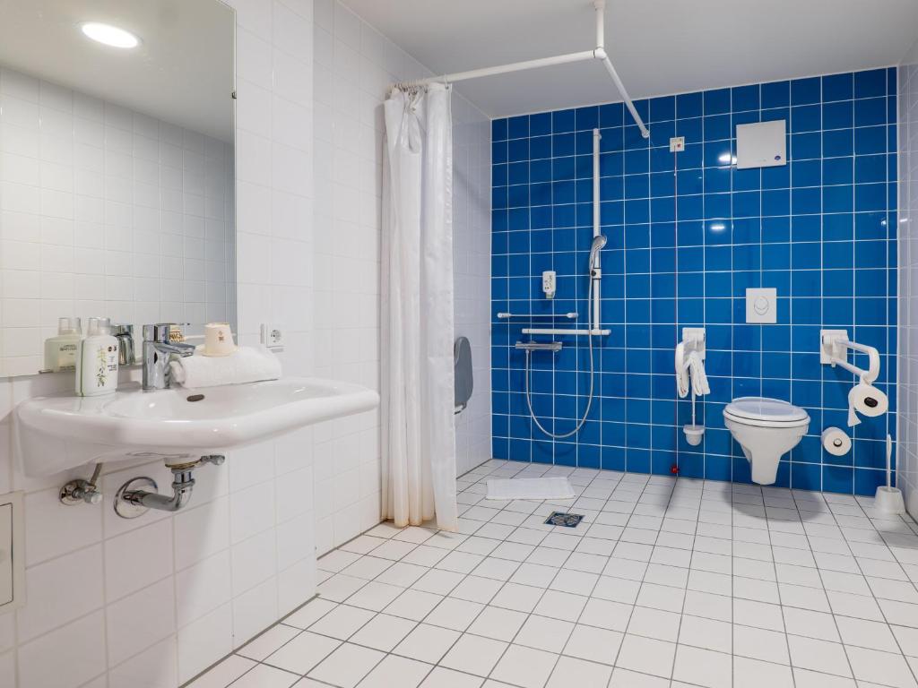 Koupelna v ubytování B&B Hotel Stuttgart-Airport/Messe