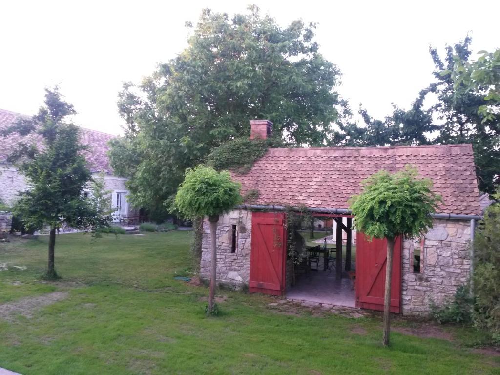 Budova, kde se bed and breakfast nachází
