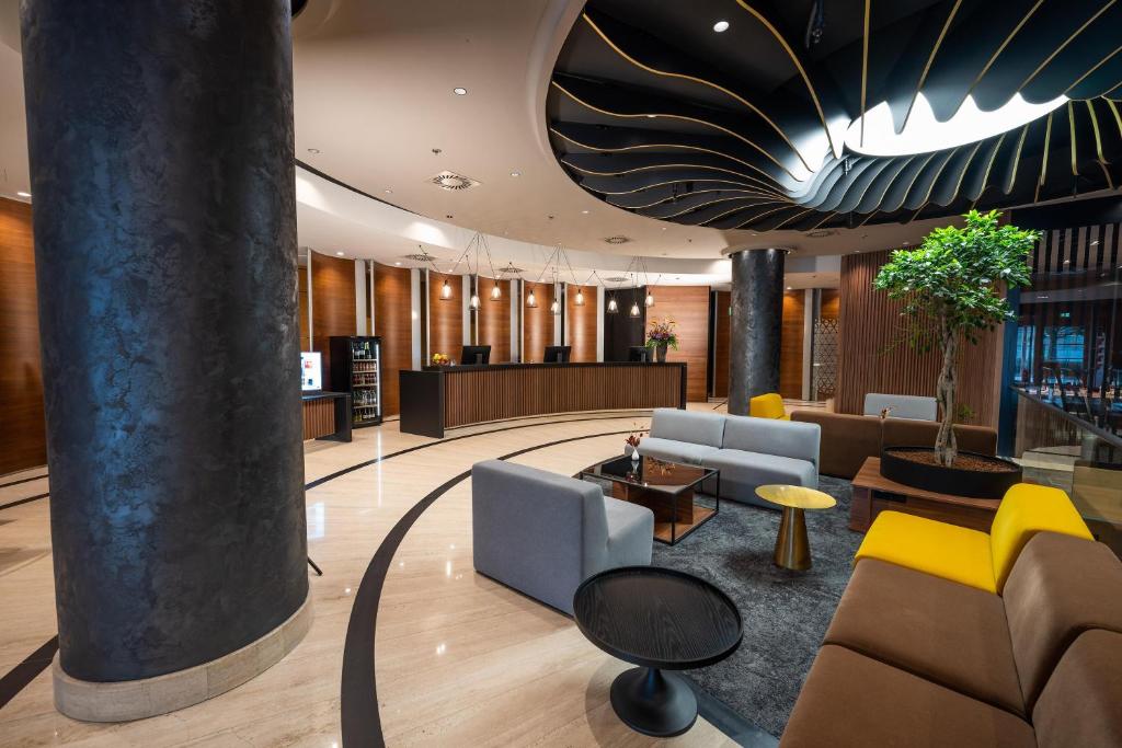 Χώρος καθιστικού στο Austria Trend Hotel Ljubljana