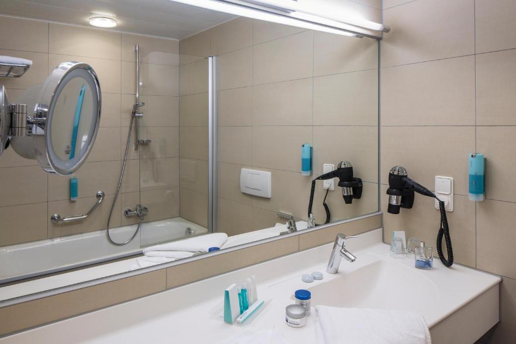 Koupelna v ubytování Austria Trend Hotel Europa Salzburg