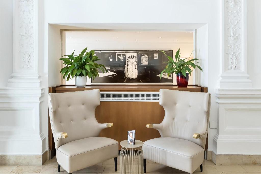 Posezení v ubytování Hotel Rathauspark Wien, a member of Radisson Individuals