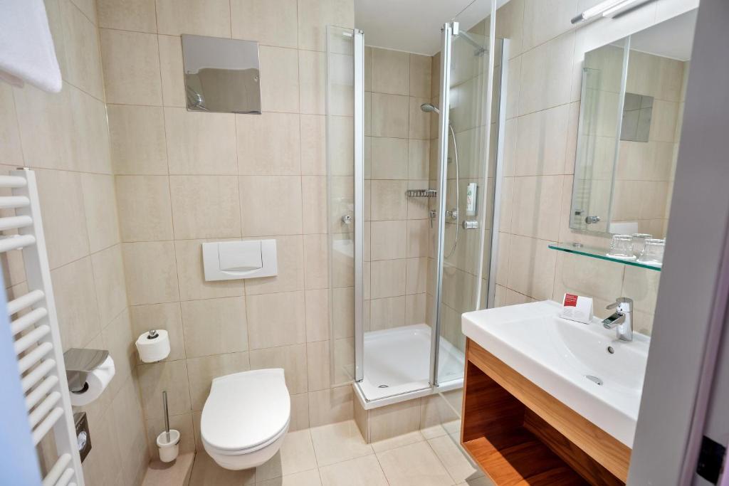 Koupelna v ubytování Austria Trend Hotel Anatol Wien