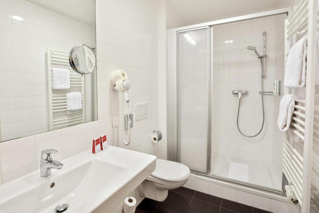Kúpeľňa v ubytovaní Austria Trend Hotel beim Theresianum Wien