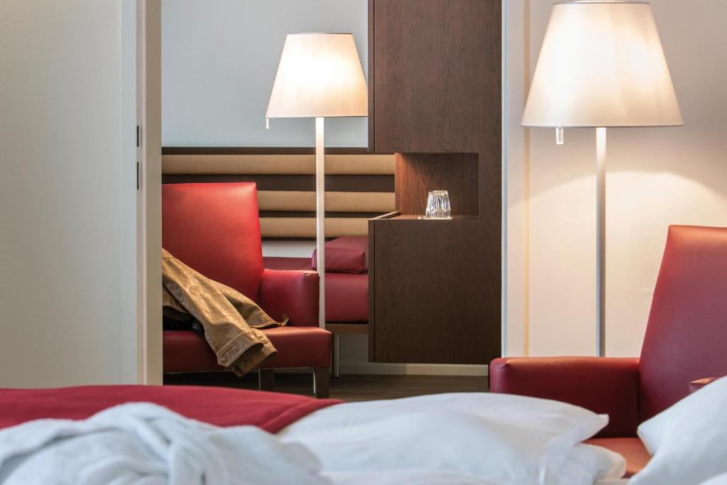 Posteľ alebo postele v izbe v ubytovaní Austria Trend Hotel beim Theresianum Wien