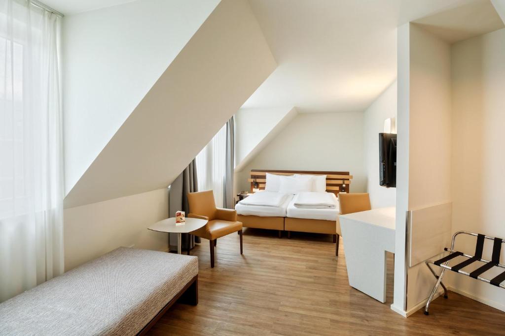 Posteľ alebo postele v izbe v ubytovaní Austria Trend Hotel beim Theresianum Wien