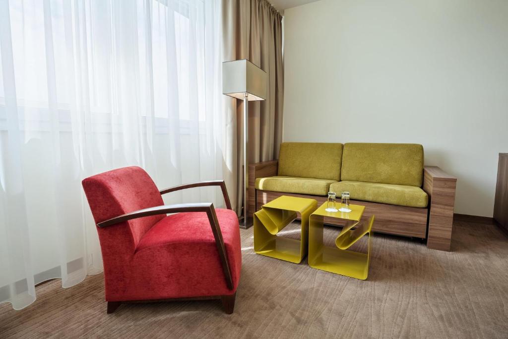 Posezení v ubytování Austria Trend Hotel Doppio Wien