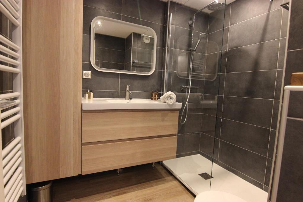 Koupelna v ubytování Trois Vallées Appartements VTI