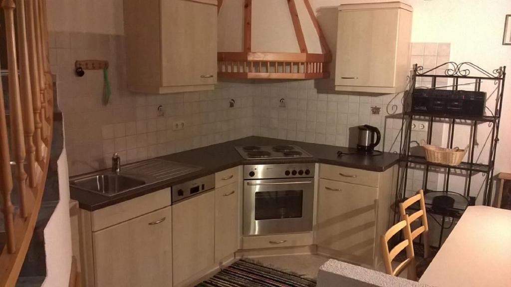 Kuchyňa alebo kuchynka v ubytovaní Haus Franziska