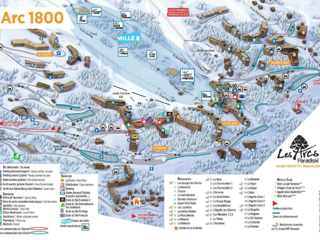 Fotografia z galérie ubytovania Appartement cosy 3 pièces, balcon, ski aux pieds, Arc 1800, Le Chantel - FR-1-411-866 v destinácii Bourg-Saint-Maurice
