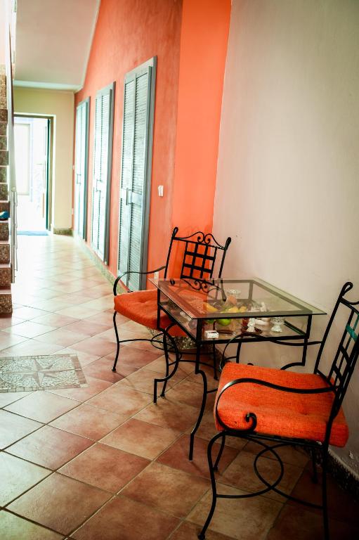 Istumisnurk majutusasutuses Apartmány Batelov
