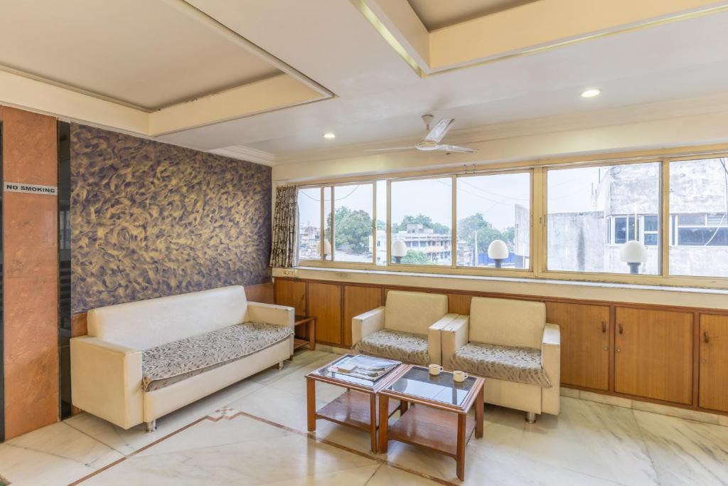 Posezení v ubytování Hotel Sanmati