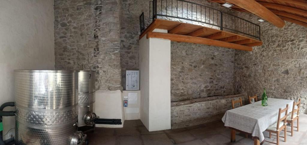 Posezení v ubytování La cascina della vigna del viandante