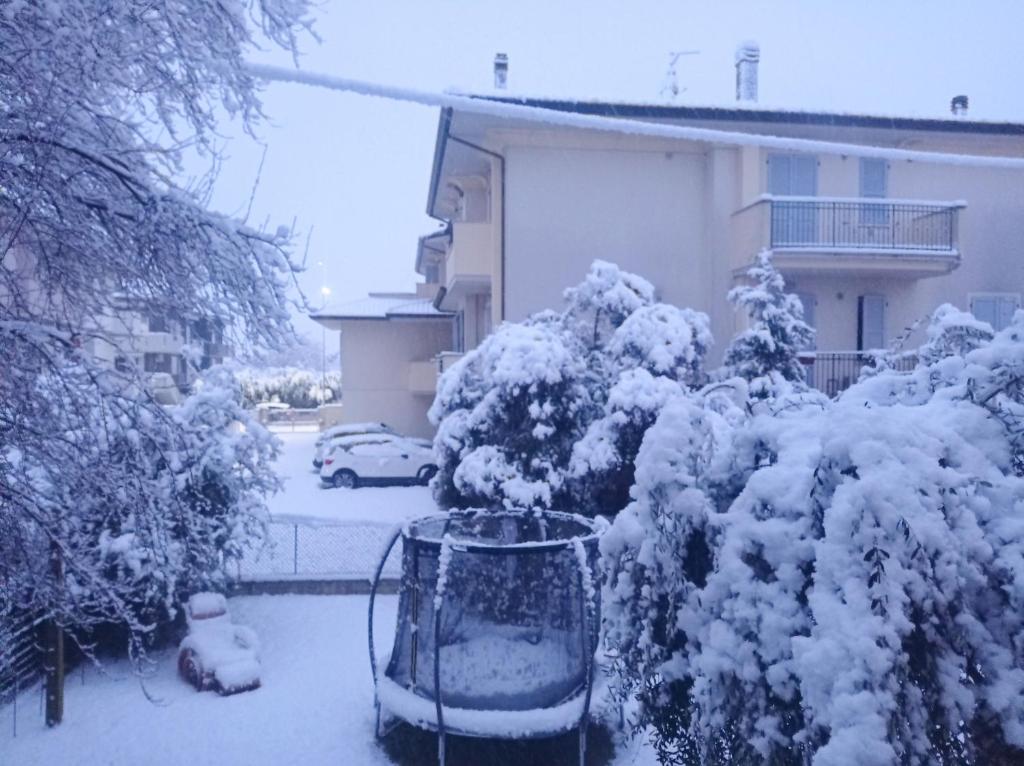 Valle Rubicone v zimě
