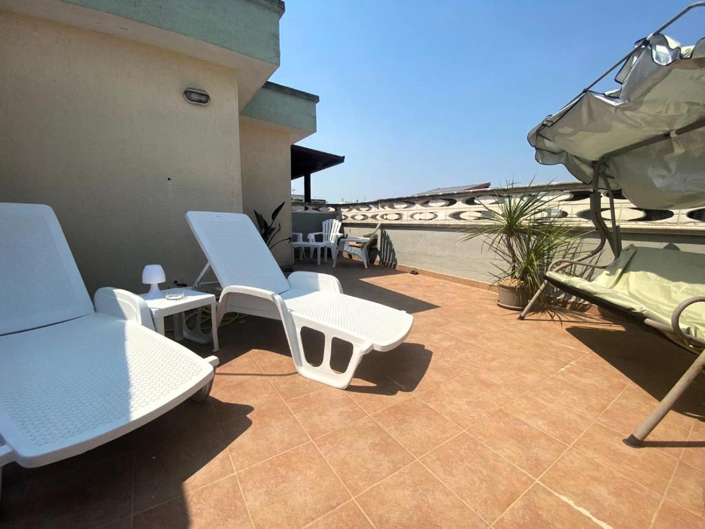 Μπαλκόνι ή βεράντα στο Casa vacanze con terrazza