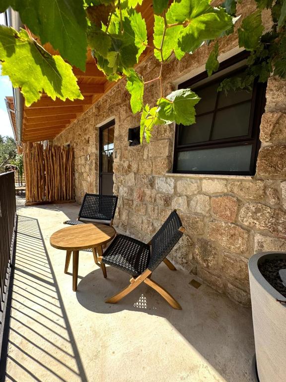 Patio nebo venkovní prostory v ubytování Hagafen Boutique Suites