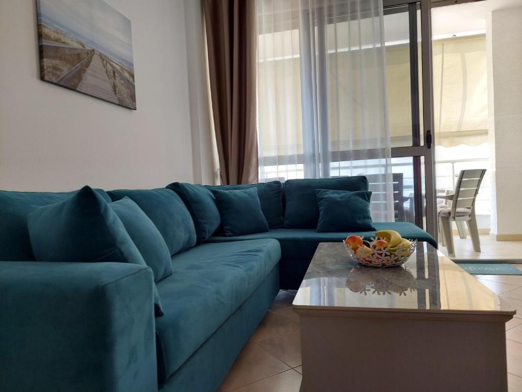 Posedenie v ubytovaní Bianca Beach Apartment